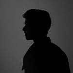 Schatten eines Mannes